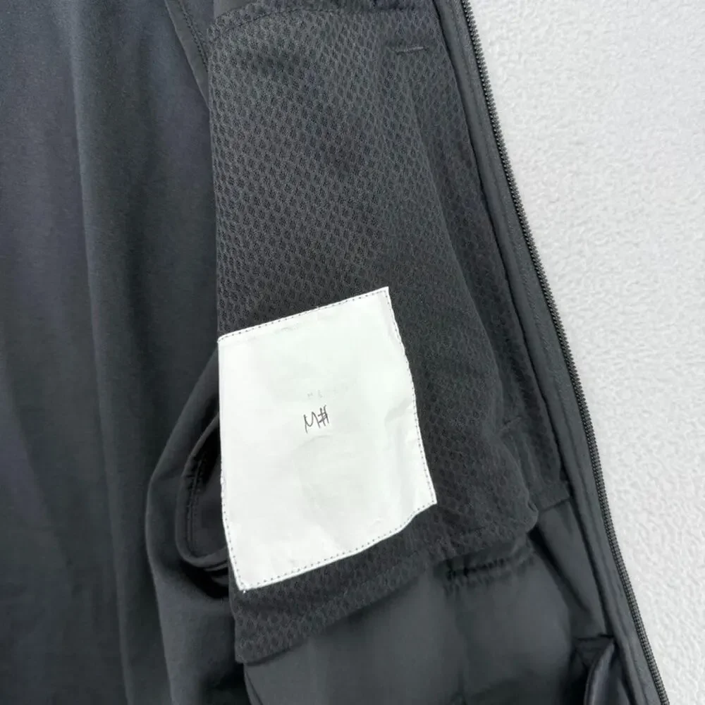 Galway Bay Jacket mens Medium Black Hybrid Golf Full Zip Performance Pocket Tech